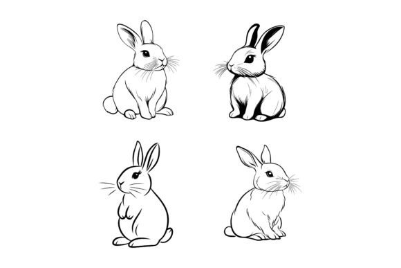 Bunny Set: A Versatile Illustration Collection for Modern Creatives
