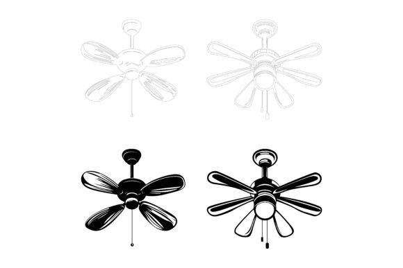 Ceiling Fan Sketches: Evaluating a Specialized Illustration Collection for Design Projects