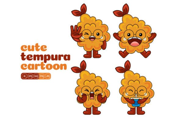 Cute Tempura Mascot Vector Pack 03: A Comprehensive Evaluation