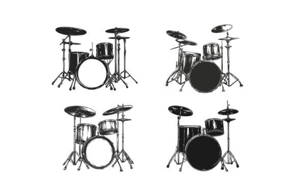 Drums Vector: The Foundation for Dynamic Design Projects