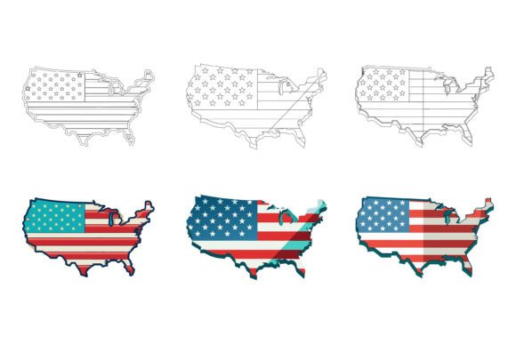 Exploring the Utility of the US Map Illustration in Digital Design