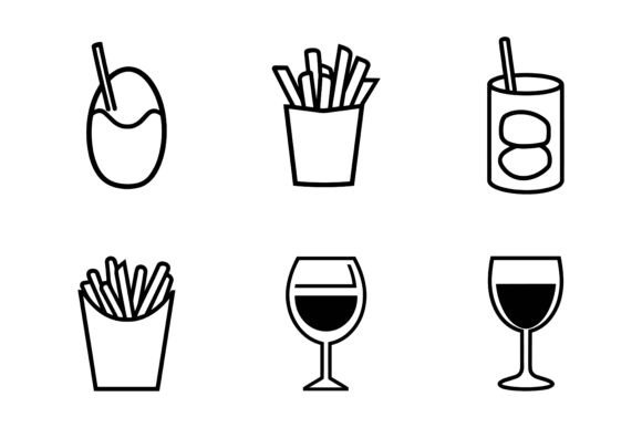Finding the Right Illustration Set: Evaluating a Fast Food and Drink Icons Collection