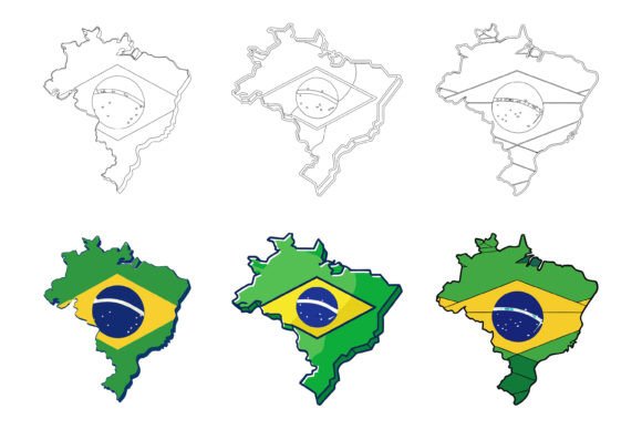 Harnessing the Vibrancy: Brazil Flag Illustration in Modern Digital Design