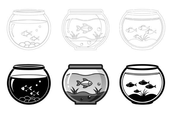 Set of Fish Emblems: A Versatile Aquatic Design Collection