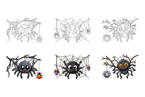 Spiders: Mastering Precision in Vector Illustration Design