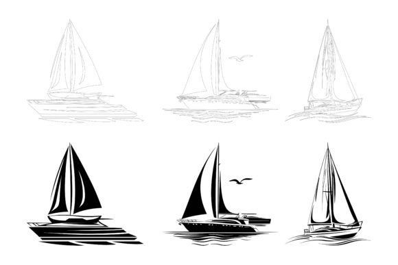 The Silhouette of a Sailboat: More Than an Icon, A Symbol of Creative Freedom