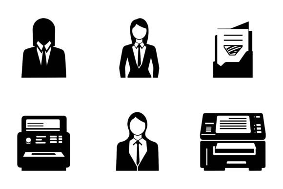 Unlock Communication with a Professional Office People Icons Set
